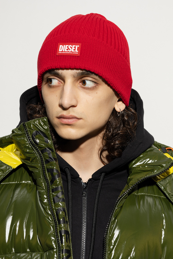 Carhartt Black Cotton Baseball Cap - G' beanie Diesel